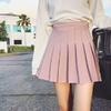 Japanese College Style High Waist Pleated A-Line Skirt - Anti-Exposure, Slimming Summer Short Skirt for Students