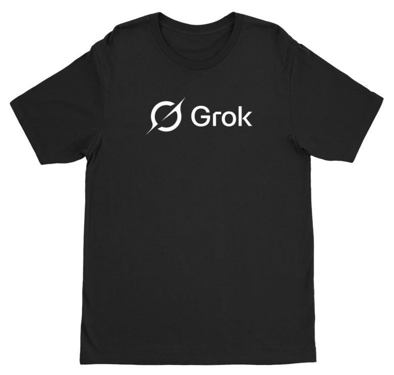 Футболка с изображением Grok AI Assistant Илона Маска 3XL