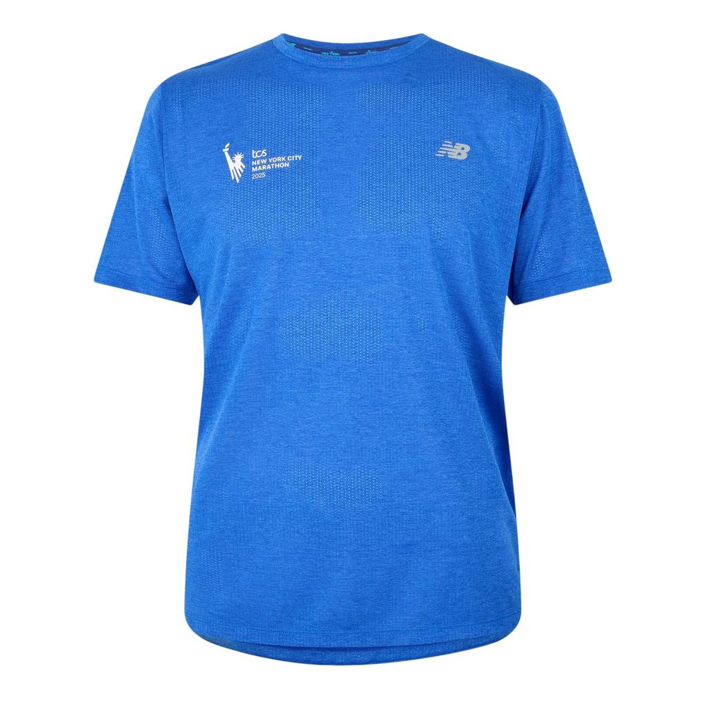 New Balance Mens NYC Logo Crew Neck T-Shirt