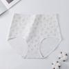 Women S High Waist Floral Cotton Tummy Control Triangle Underwear