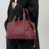 Lyxiga PU-läder Handväskor Dam Designer Märke Dam Tofs Axelväskor Damväskor Vintage Handväska