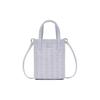 Fashion Retro Print PVC Handheld Shoulder Crossbody Bag Small Women Bags Light-Blue NF4463ZEN53