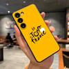 Coque de téléphone pour vélo T-Tour de France pour Samsung A56 A36 A26 A16 A15 A25 A35 A55 A14 A34 A24 A54 Coque souple noire