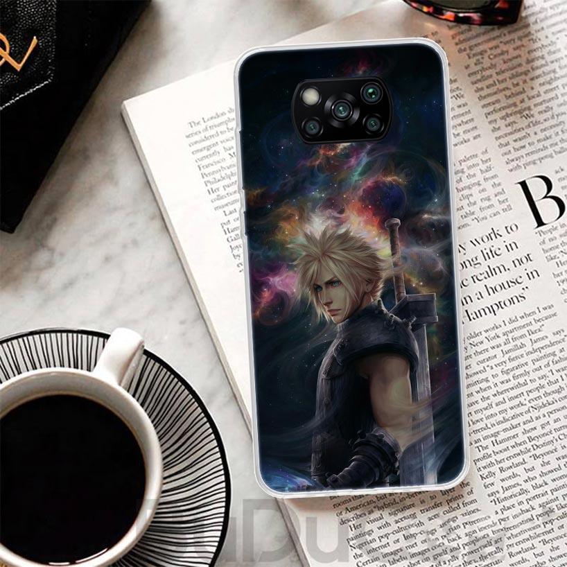 Final Fantasy VII Cover For Xiaomi Mi 11T 10T 9T Pro 11 Lite Phone Case 13 12 12X 10 9 8 11i 6X 5X Ultra 5G Print Coque Fundas
