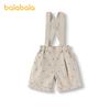 Balabala Children's Clothing Boys' Overalls Children's Pants Cool and Antibacterial Summer Full Print Underwear Fashionable and Trendy for Children