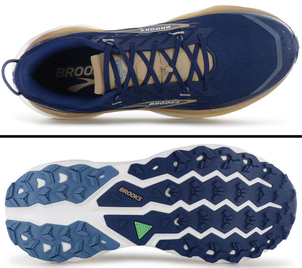 BROOKS Cascadia 19 - Men's Trail Running Shoes Running Shoes Blue 1104571D-455 ORIGINAL