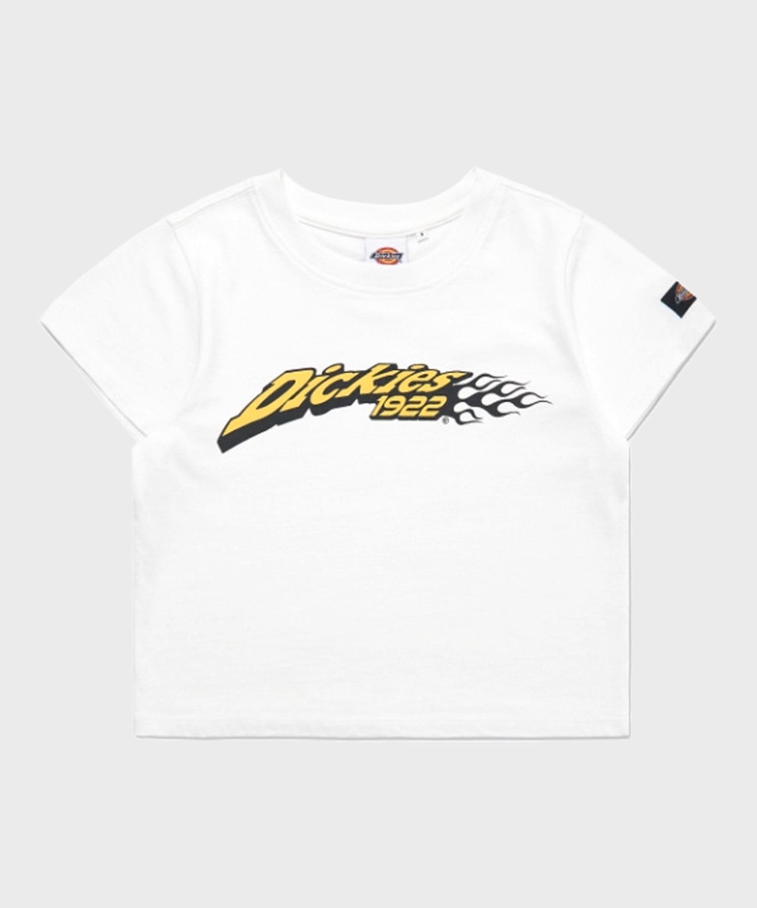 Dickies Flame 1922 Crop T-Shirt White White/S