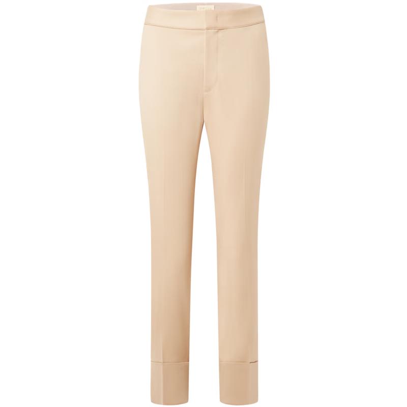 PORTS Women's Slim-Fit Wool-Blend Cropped Trousers