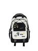 Schoolbag New Fashion Versatile Simple Shoulder Cute Backpack Lightweight Trend Large Capacity School Season Backpack