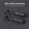 Lexus Speed Car Key Rings High Grade Leather Key Chain For Lexus F SPORT IS250 IS200 CT200h GS300 LS430 RX450h LX570 IS300 ES RX