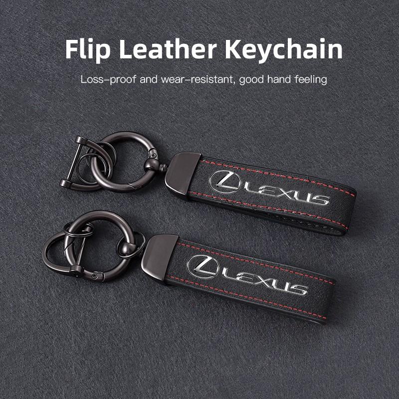 Lexus Speed Car Key Rings High Grade Leather Key Chain For Lexus F SPORT IS250 IS200 CT200h GS300 LS430 RX450h LX570 IS300 ES RX