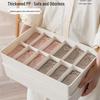 Large Capacity Drawer Organizer Box for Underwear, Socks, Bras, and Pants