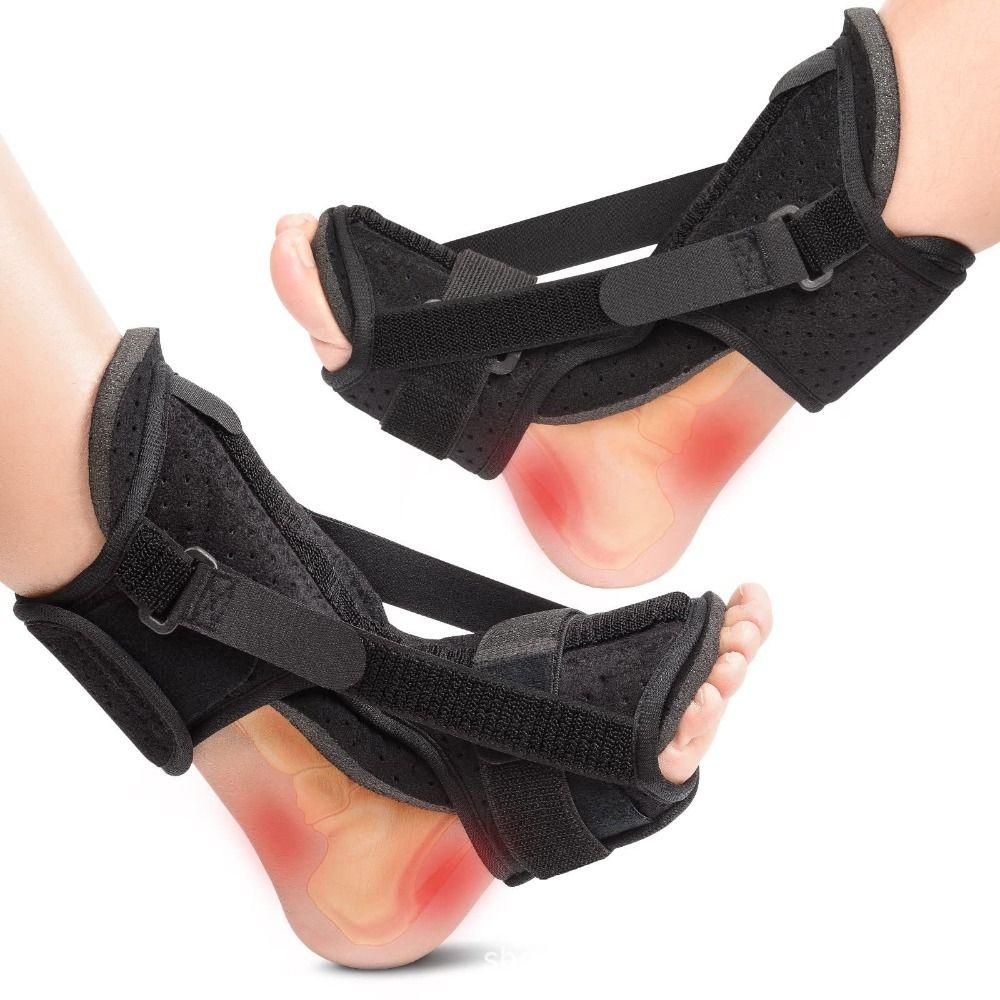 Compression Dorsal Drop Foot Orthopedic Brace Double Support Foot Drop Orthosis  Outdoor