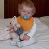 BZDOLL 70 CM Reborn Baby 3D Skin Ruční Malování Měkká Silikonová Velká chlapecká panenka Hračka pro dívku Látkové tělo Batole Umění Bebe Dárek