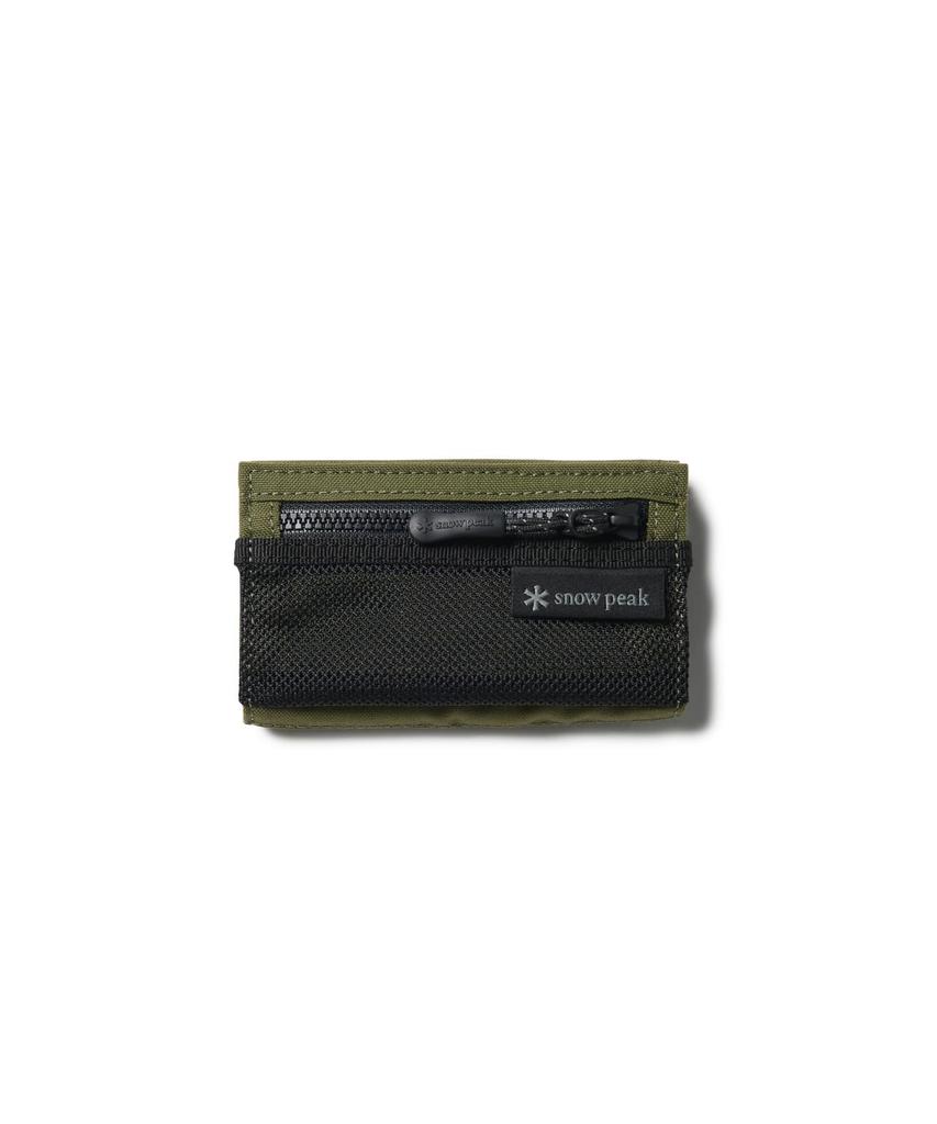 Snow Peak Everyday Use Smart Wallet Wallet for Men and Olive One SB-26SU010 Women,