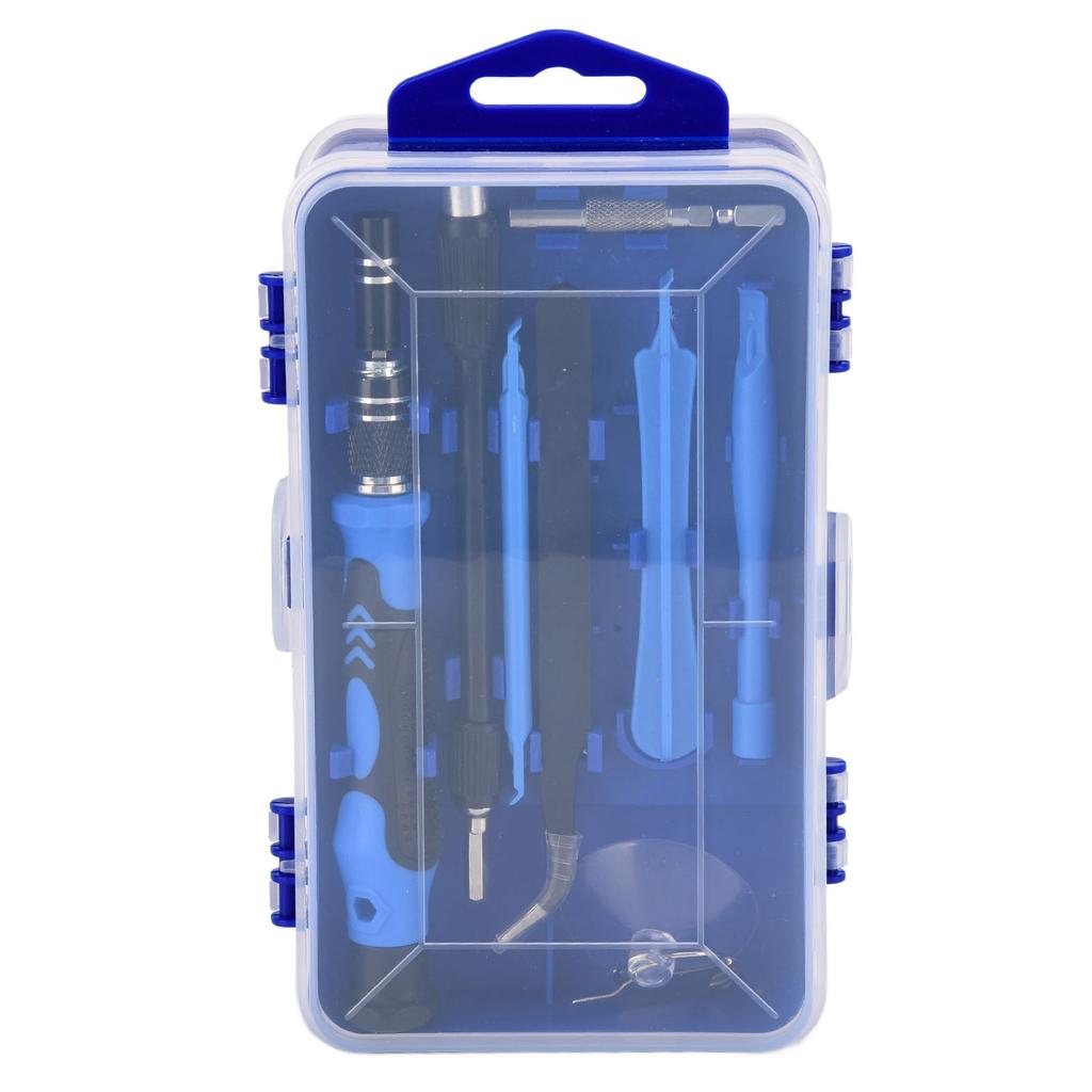 115 in 1 Schraubendreher-Set Magnetische Präzision Multifunktionale Bits Elektronik-Reparaturwerkzeugsatz Blau