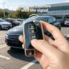 Gold Edged Tpu Fit For Toyota Camry Corolla Rav4 Highlander Avalon 4 Button Smart Auto Key Fob Cover Case Mount Key Ring Auto Accessories