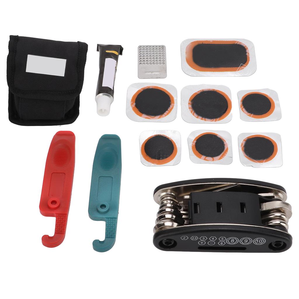 DUUTI Bicycle Repair Tools Nylon Tire Lever Tire Patches Multifunctional Maintenance Kit