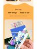 Opaque Acrylic Marker Set for Kids - Watercolor DIY Art Pens with Colored Refills, Ideal for Layering and Primary School Use