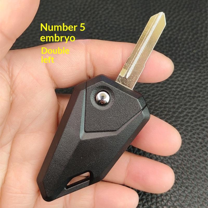 1Pcs Folding Motorcycle Key Blank Uncut Blade Canivete Oca For Motorbike Scooter Replacement Modification