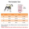 UFBemo Hot Sale Pink Cotton Designer Warm Thin Small Puppy Pet Clothes Ins Cute Wool Sweater Dog