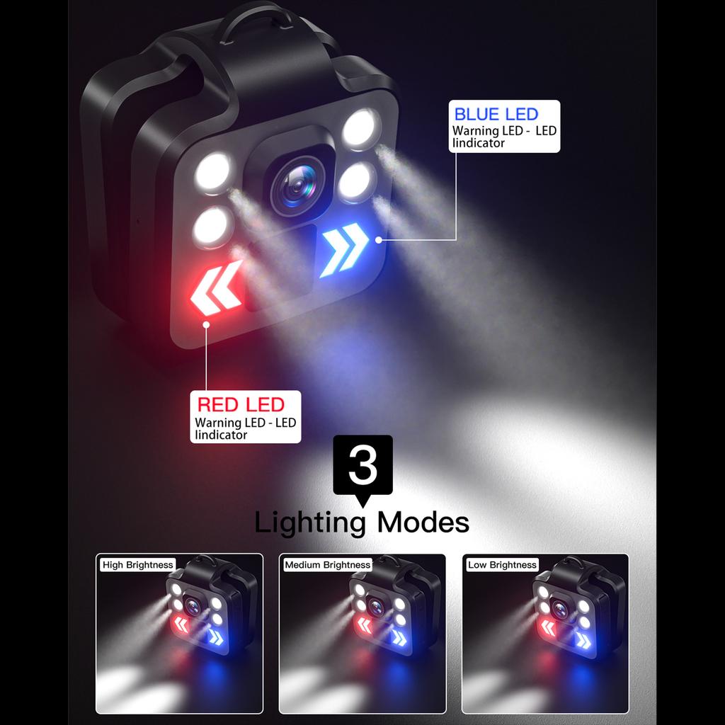 Mini Camera Camcorder Body Worn Dash Cam Moto DVR Small Bike Motorcycle Camera Sports DV Car DVR