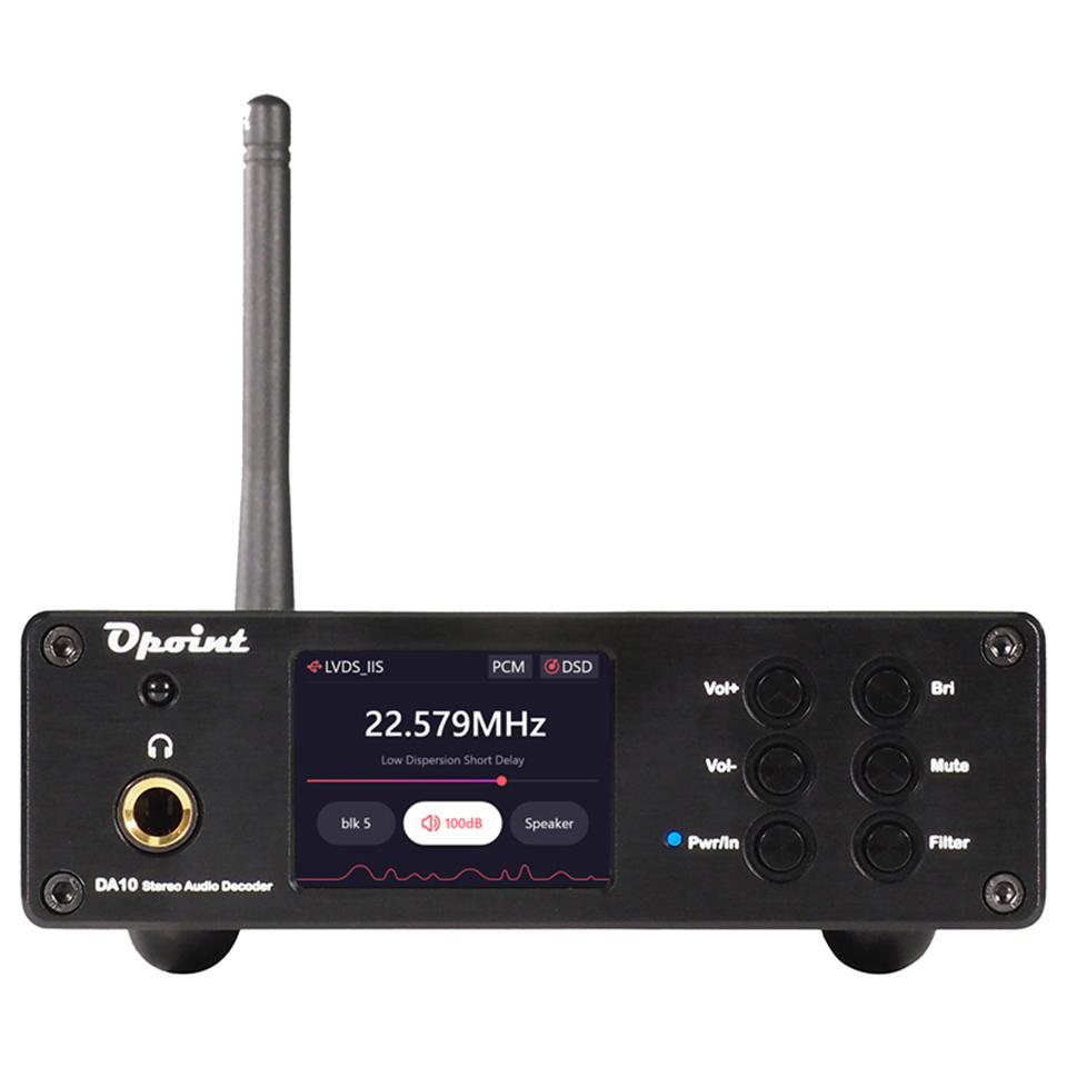 

Двухъядерный аудиодекодер ES9038 + CPLD QCC5125 усилитель для наушников Bluetooth 5.1 DAC с Amanero USB DSD512