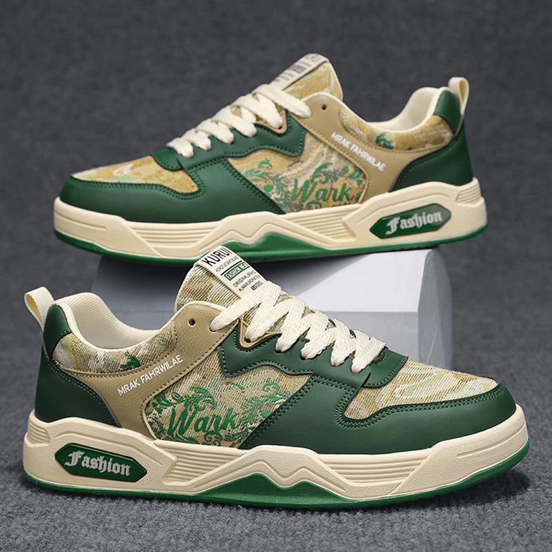 Men'S Shoes Breathable Trend Sports And Leisure Board Shoes Light Soft Sole Driving Dual-Purpose Trendy Shoes