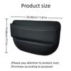 Car Seat Gap Organizer Nappa Leather Auto Console Side Pocket Seat Crevice Storage Box Universal Interior Storage