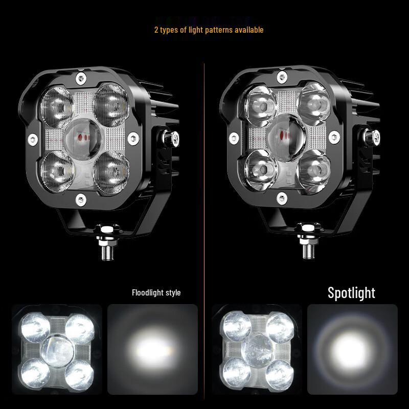 Vehicle Modified LED Spotlight