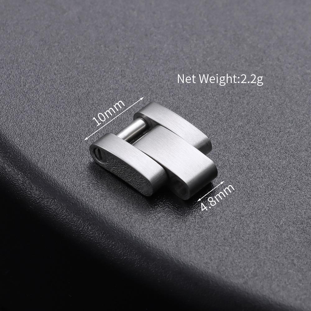 Steel Extension Link for Rolex Metal Band Extension for Oyster for Jubilee Watch Strap 16*8mm/16*9mm Watchband Parts Accessories