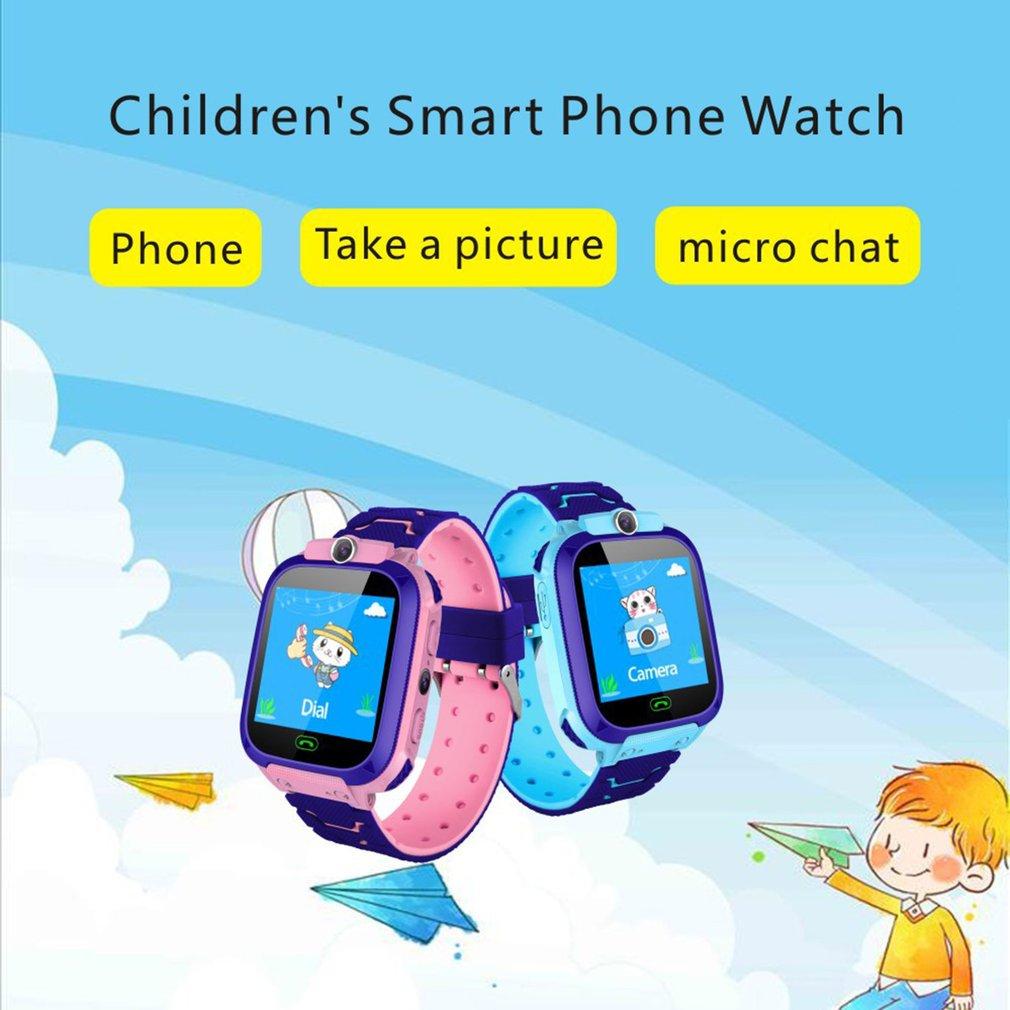 Hot Q12 Smart Watch With Sim Card SOS Phone Watch Children's Smartwatch Photo Waterproof Kids Gift For IOS Android Dropshipping