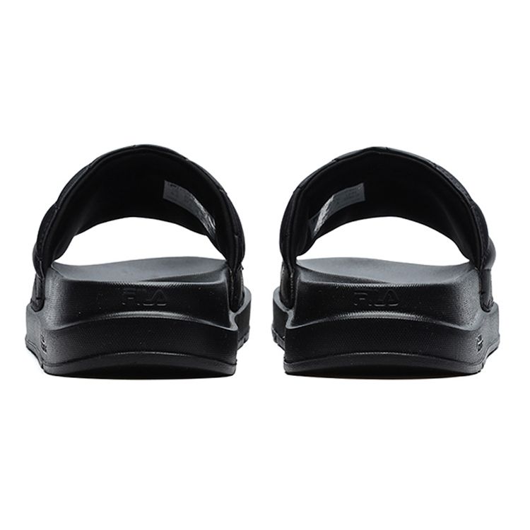 FILA Drifter Casual Sports Thick Sole Non-Slip Slide Sandals Women Footwear Black F12W226504FBK