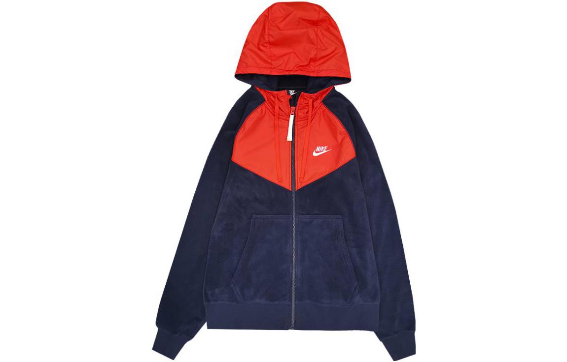 Nike Jackets Men s Navy Blue Hooded Moderate Other CJ4542-451 L
