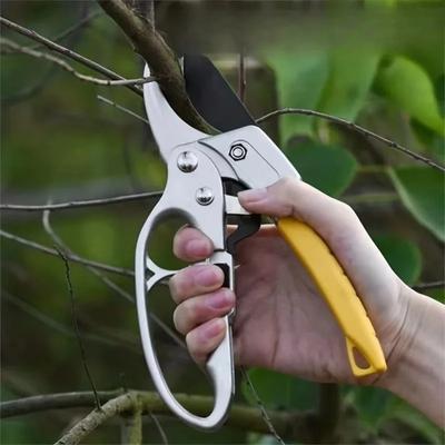 Tesouras de Poda Ergonômicas SK5 - Aço Liga Titânio-Banhado, Cortes Rápidos e Eficientes, Mola Economizadora de Trabalho, Para Jardim e Colheita de Frutas