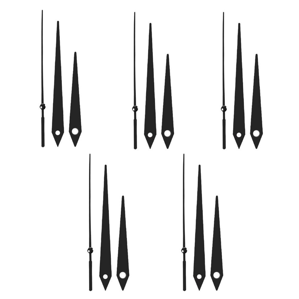 DIY Clock Hand Replacement 5pcs Aluminum Clock Hands Set for Repairing