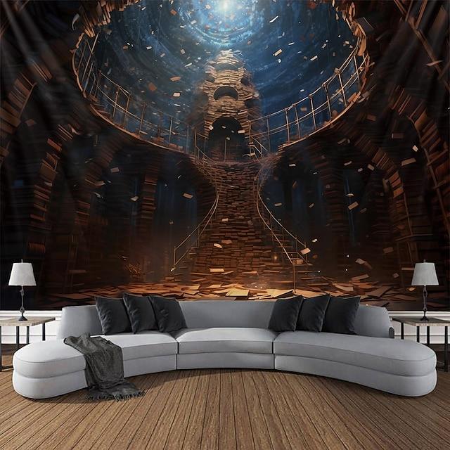 Tapestry wall art in fantasy planetarium large 75x100 чёрный