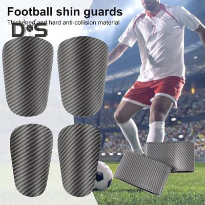 Soccer Shin Guards Set EVA Cushioning Shin Pads Shock Absorption Silicone Sleeves Shin Guards Set for Football Training