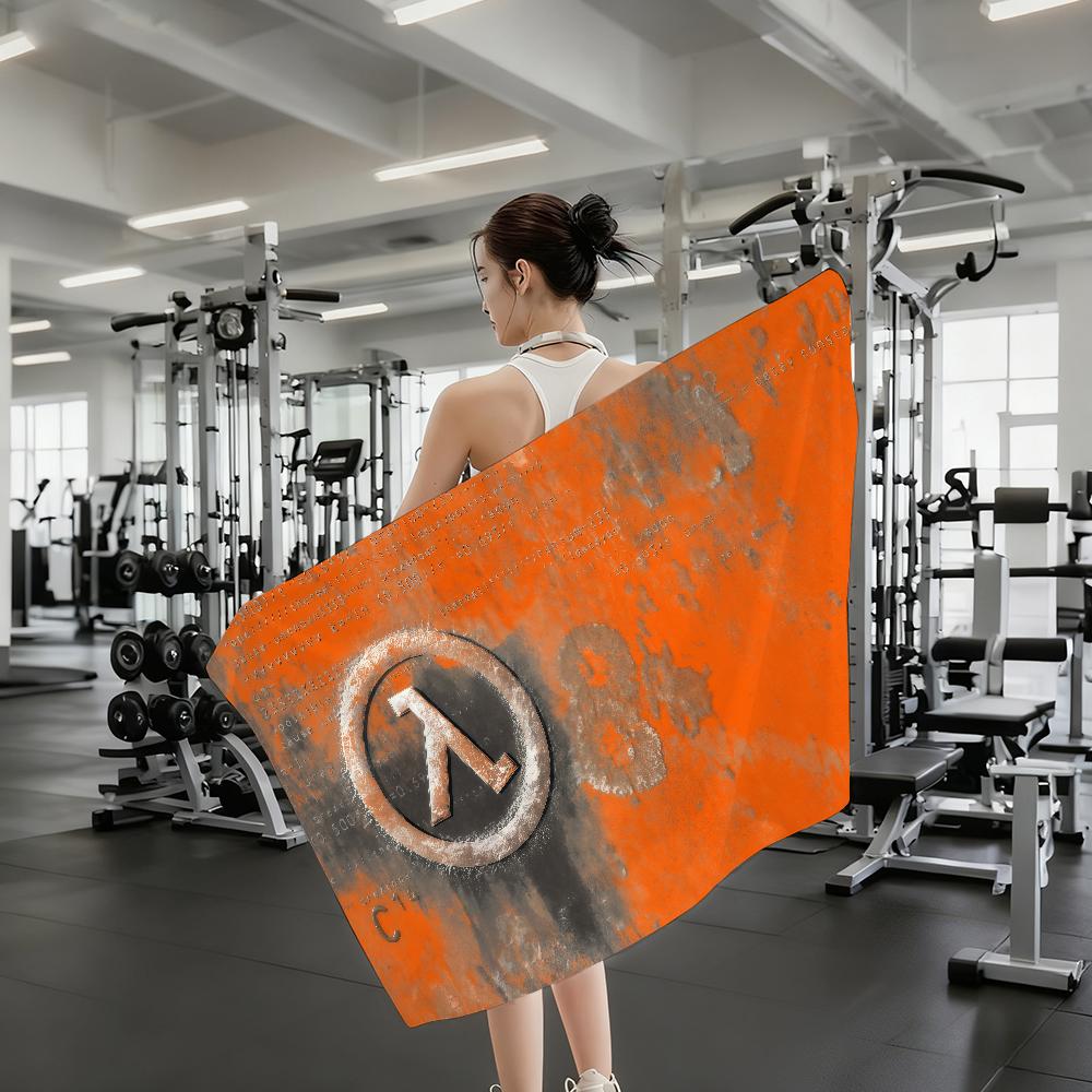 Vedio Game H-Half-Life Towel Quick Drying Beach Towels Are Suitable For Swimming Pools Camping Yoga And The Gym