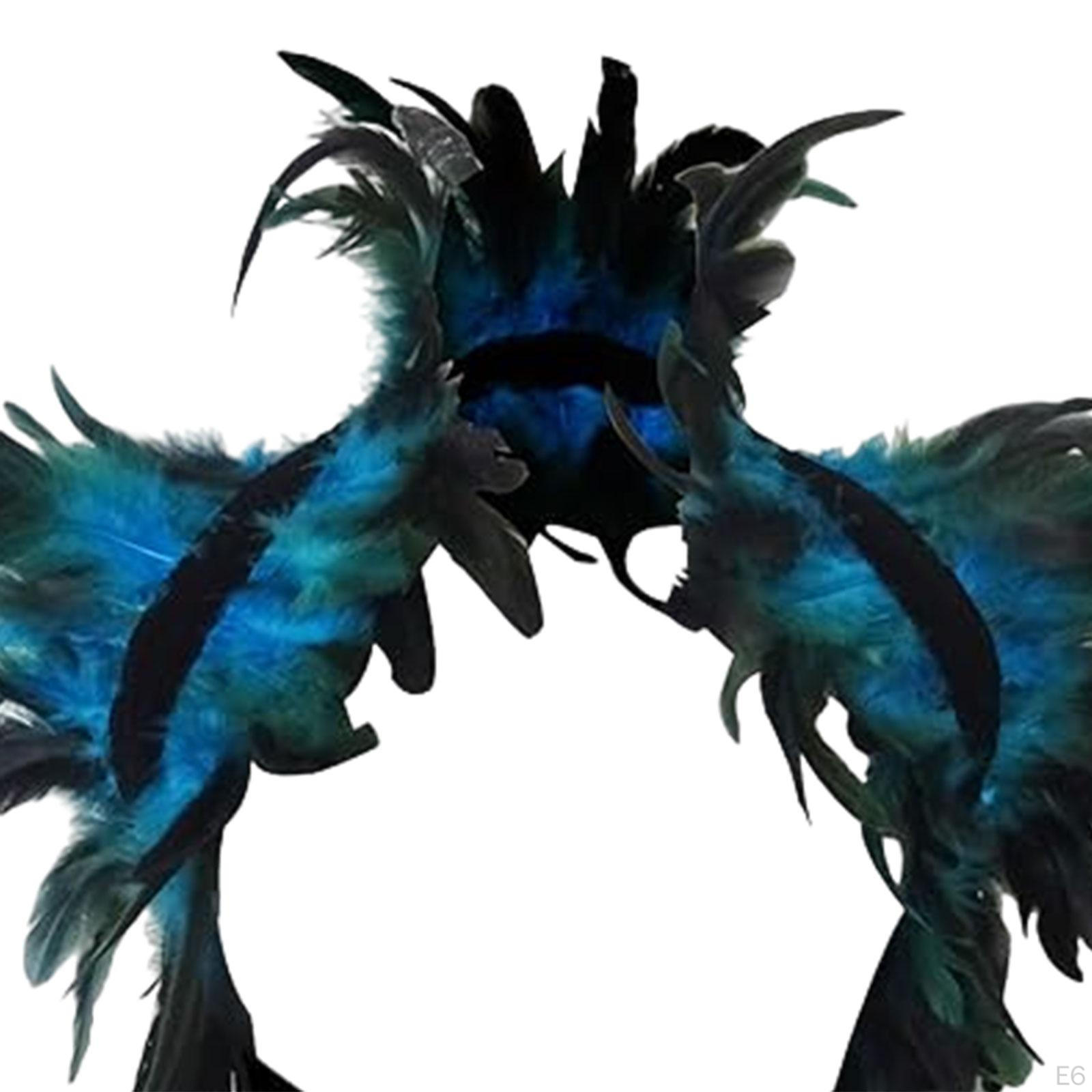 Перьевая накидка — фото 8