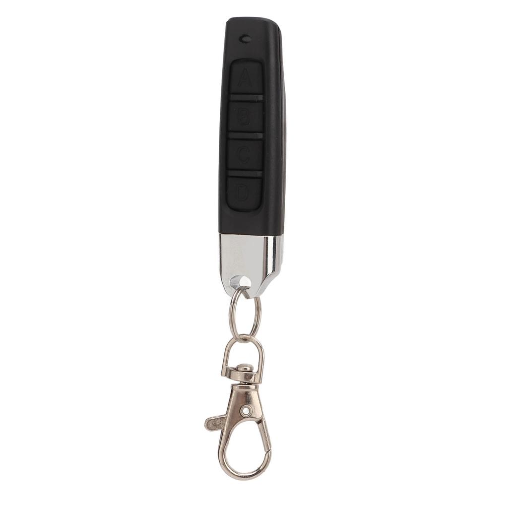 433.92MHZ Garage Door Opener Cloning Remote Key with Keychain Learn Button for Car Overhead Door Gate LED Light