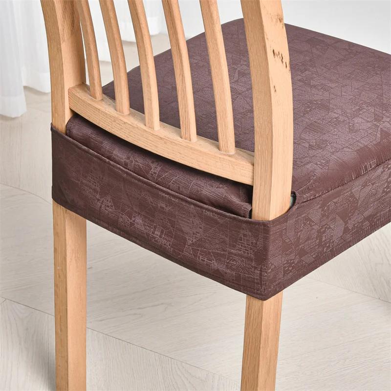 1/2/4/6pcs Stretch Chair Cover Dining Room Chairs Slipcovers Upholstered Seat Covers Dust Protector for Banquet Wedding Hotel
