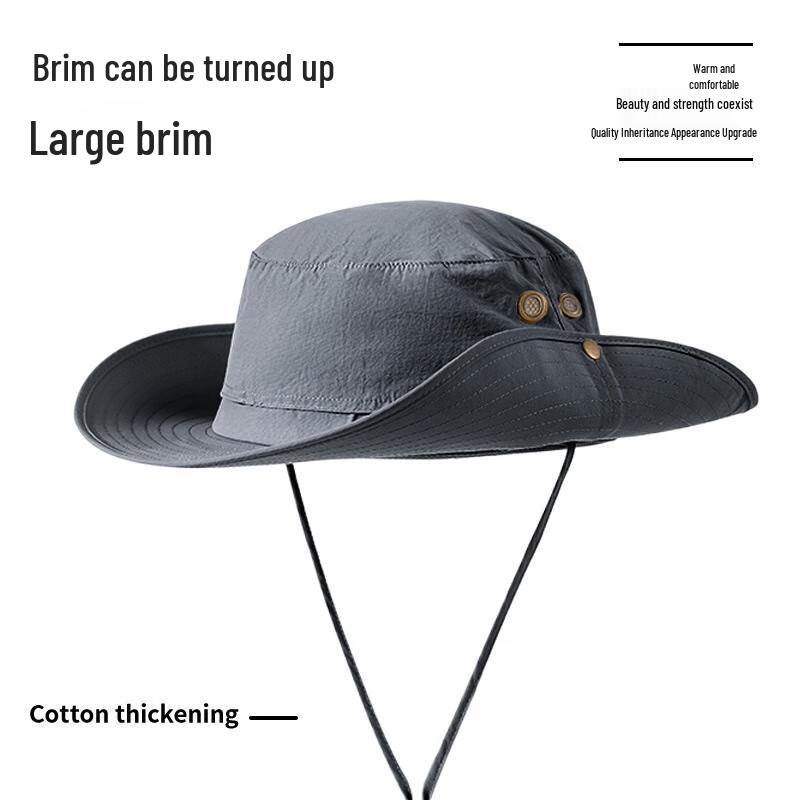 Outdoor Wide-Brim Sun & Rain Fisherman's Hat