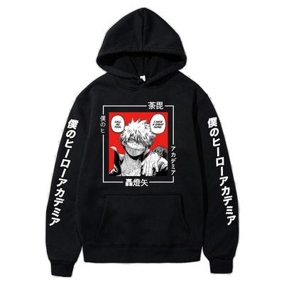 My Hero Academia Dabi Bluza z kapturem Męska Damska Bluza z nadrukiem graficznym Jesień Zima Polar Streetwear