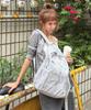 Masmarulez Curved Shirring Backpack_Silver Gray