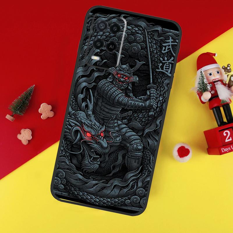 Anime Japanese Samurai Case For Oppo A5 A6 Pro A15 A57 A17 A54 A74 A94 A76 A16 A96 A40 A60 A80 A18 A38 A58 A78 A98
