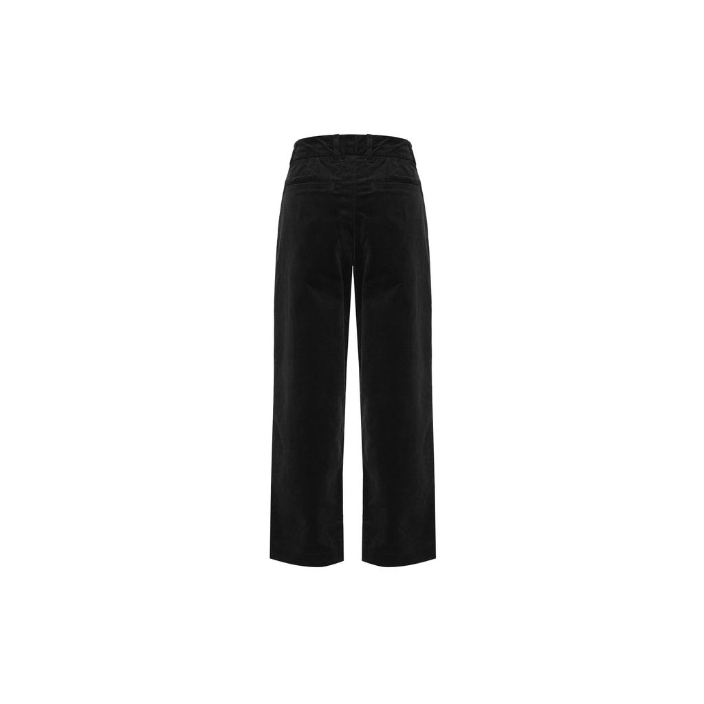 Nike Tendencia Ropa Deportiva Liso Logo Bordado Pierna Recta Pantalones Casuales Hombre parte inferior Negro DX0001-010