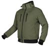OUTDOOR insulated hooded jacket, green, size L