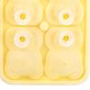 Little Bear Shape Ice Mold 4 Grids Silicone Ice Block Mould for Making Ice Cream Cake Candle