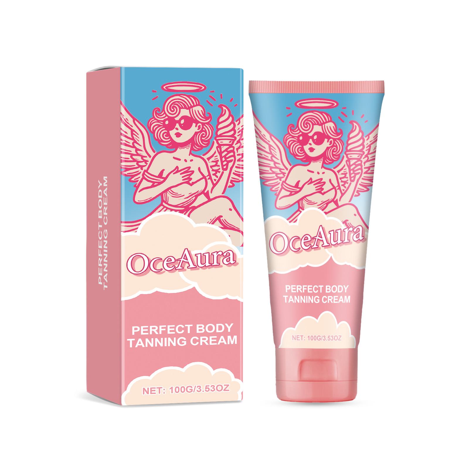 

OCEAURA Body Darkening Cream: Gentle, Hydrating, Moisture-Locking, Light, Refreshing, Skin Tone Enhancing, Daily Body Brightening.
